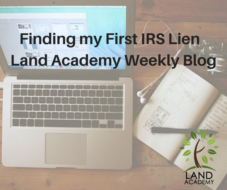 Finding my First IRS Lien