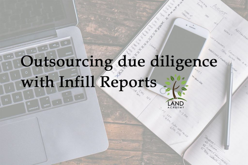 Outsourcing due diligence with Infill Reports
