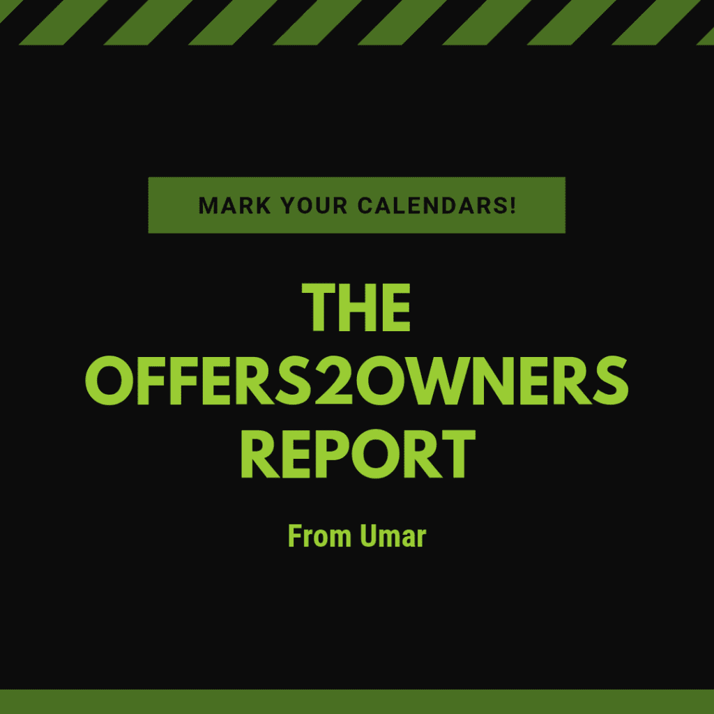 Land Investors Newsletter Offers2Owners Report by Umar