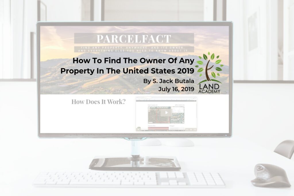 How To Find The Owner Of Any Property In The United States 2019 blog cover