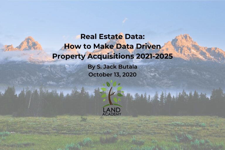 Real Estate Data How to Make Data Driven Property Acquisitions 2021 2025