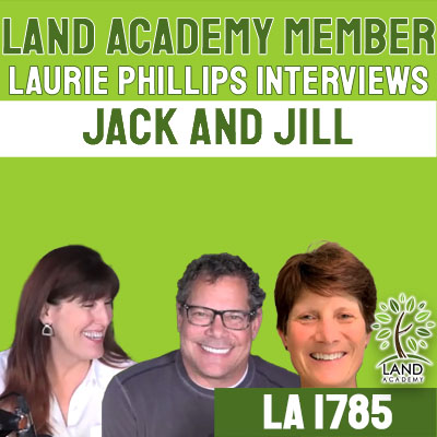 WP Land Academy Member Laurie Phillips Interviews Jack and Jill LA 1785