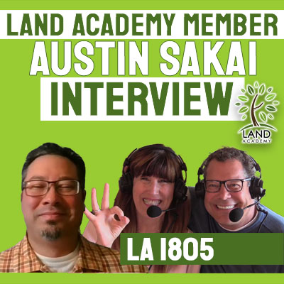 WP Land Academy Member Austin Sakai Interview LA 1805