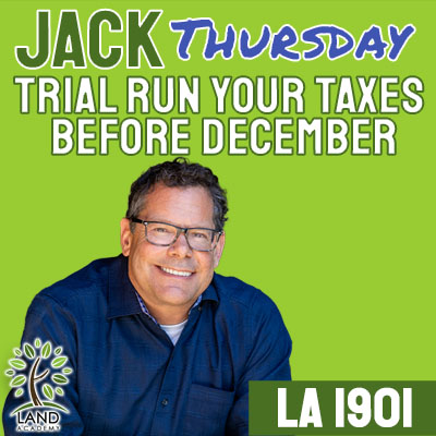 WP Jack Thursday Trial Run Your Taxes Before December LA 1901