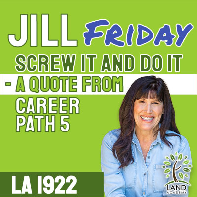 WP Jill Friday Screw It and Do It a Quote from Career Path Five LA 1922