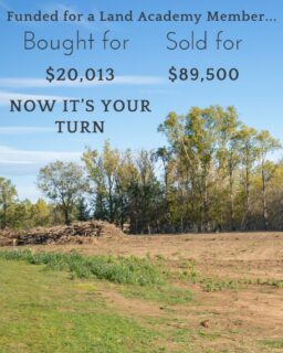 💰 Bought for $20,013 
 💵 Sold for $89,500 
 Funded for a Land Academy Member 
No license. 
No years of experience. 
Just the right deal, in the right system. 
They found the deal. 
We funded it. 
👉 Comment DEAL and we’ll send you the info on how you can do this too. 
#LandInvesting #RealEstateInvestor #PassiveIncome #LandForSale #RealEstateGoals #LandDeals #InvestInLand #LandFlipping #RealEstateSuccess #PropertyInvesting #LandInvestors #RealEstateTips #LandLife #RealEstateWealth #LandOpportunity #BuyLand #RealEstateJourney #FlippingLand #InvestmentProperty #BuildWealth #InvestorLife #OffMarketDeals