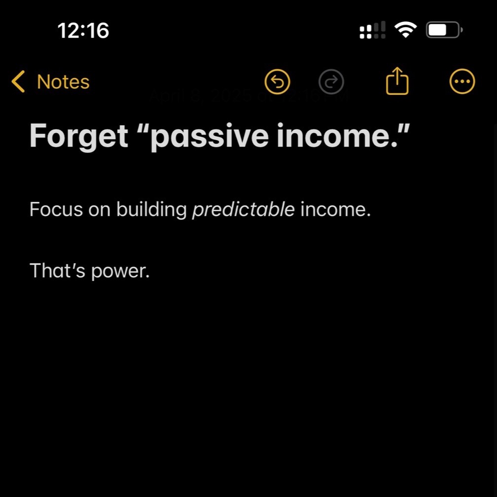 “Passive income” is a cute phrase - but predictable income is what actually changes your life.
Predictable means:
You know where your next deal is coming from.
You have a repeatable process.
You can plan your months (and your future) without guessing.
That’s the goal in land: build a machine that creates consistent opportunities — then scale it.
What would predictable income change for you?
#LandInvesting #RealEstateInvestor #PassiveIncome #LandForSale #RealEstateGoals #LandDeals #InvestInLand #LandFlipping #RealEstateSuccess #PropertyInvesting #LandInvestors #RealEstateTips #LandLife #RealEstateWealth #LandOpportunity #BuyLand #RealEstateJourney #FlippingLand #InvestmentProperty #BuildWealth #PassiveIncome #InvestorLife #OffMarketDeals