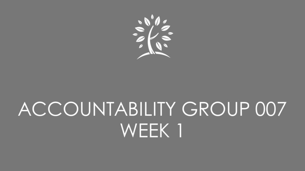 accountability group 007 wk1 locked