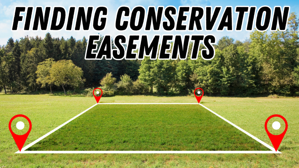 Finding Conservation Easements